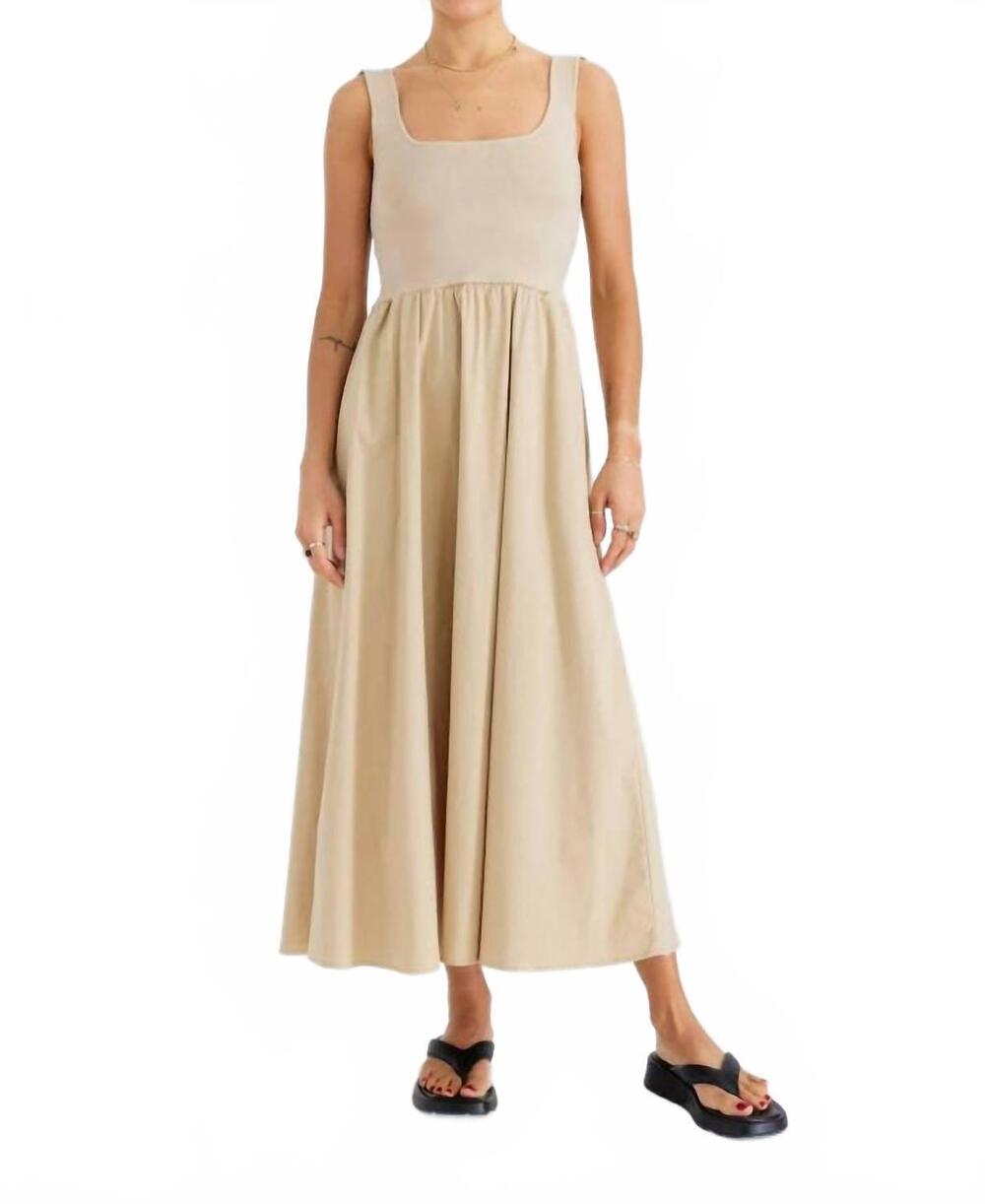 NEW MOD REF women's the lucinda dress in khaki